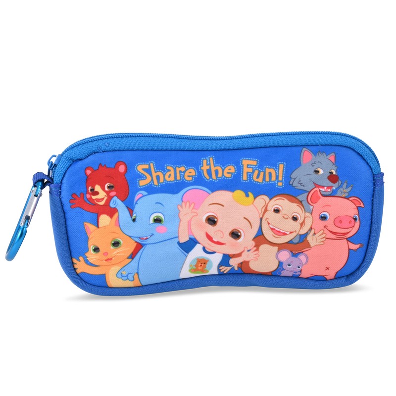 CoComelon anteojos de sol para niños con funda de transporte,
