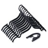 9 Foldable Travel Hangers, Stylish and Durable Plastic Hangers Space