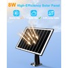 Bird House with Camera Solar Powered,2K HD Wi-Fi Bird Watching,