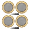ACROPIX Universal 2" Car Speaker Grills Cover Mesh Round 2