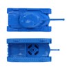 TimMee Toy Tanks for Plastic Army Men - Blue WW2