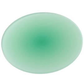 couponhub 4 Pieces of Colored Acrylic Coasters, 3.8-inch Circular Colored Non Slip Table Coasters, Acrylic Colored Insulated Tableware Coasters, Table Decoration Coasters(Green)