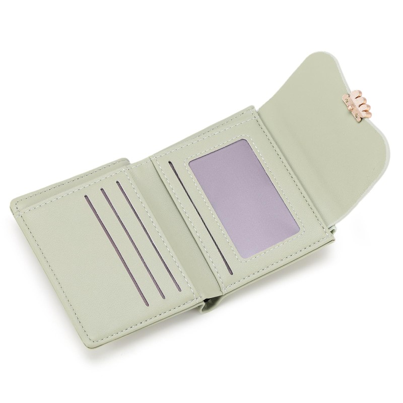 FALAN MULE Women's Small Mini Short Purse with RFID Protection,