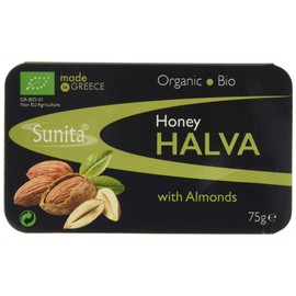 Sunita Organic Honey Halva with Almonds 75 g (Pack of 6)