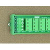 Screw Mount 30A/300V 8x4 Position Pluggable Terminal Block Distribution Module