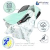 Medi Partners Swaddling Blanket 100% Cotton 85x85cm Double-Sided Multifunctional Plush