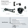 FIFIELD Heavy-Duty Articulating Magic Arm Clamp Mount with Super Clamp,