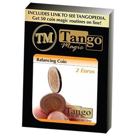 Balancing coin 2 € by Tango Magic