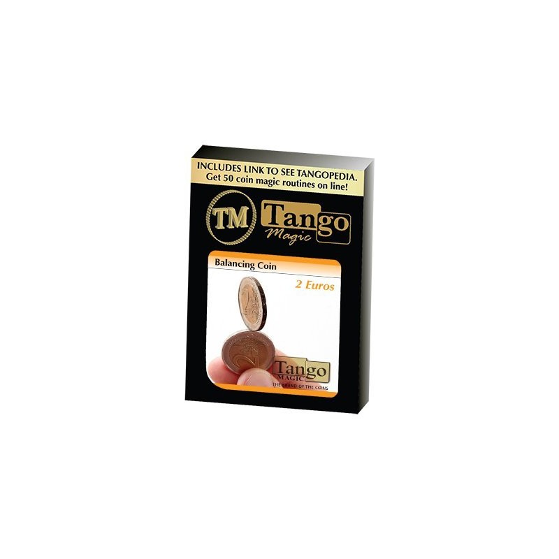 Balancing coin 2 € by Tango Magic