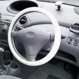 Tsuchiya Yac WH S K-L107 Car Accessories, Steering Wheel Cover, Steering Jacket Leather Type