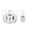 2 Pack Synchronous Wheel - 20T 60T Elastic Closed Timing