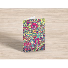 Rave Greeting Card/Birthday Card/Blank Card