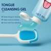 Tongue Cleaner Gel with Tongue Brush - Tongue Scraper Gel