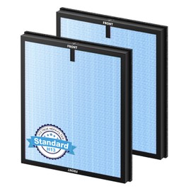 Replacement Filter Compatible with ECOSELF HAP603 Air Puri-Fier, 2-in-1 H13 Grade Filter with Active Carbon, 2 Pack HAP603 Filter, Blue