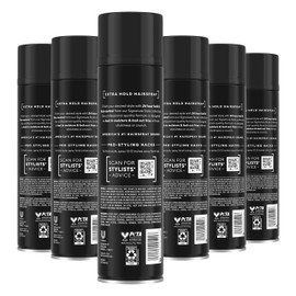 TRESemmé TRES Two Hair Spray 6 Count Extra Hold for Maximum Hold that’s Never Sticky or Stiff Humidity Resistant Hairspray that Sprays on Dry 11 oz