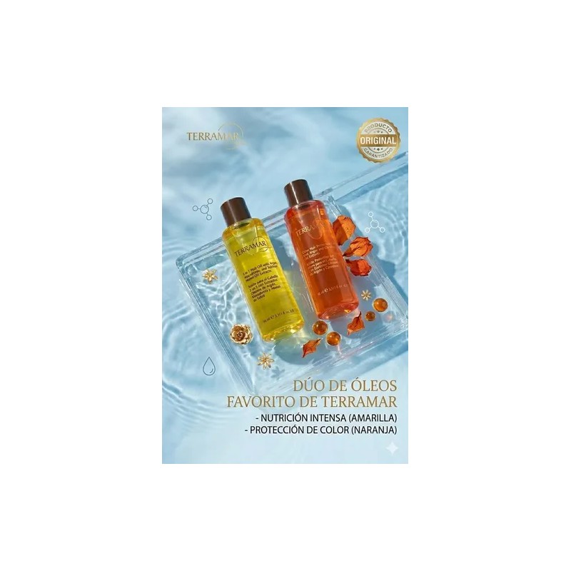 Aceite Para El Cabello Terramar 3 En 1 Y Aceite