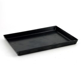 Pentole Agnelli Pastry & Pizza Line Steel Rectangular Baking Pan, Dimension 35 x 28 x 3 cm, Blue, Black