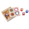 Eichhorn - Wooden Box Friends with 4 Plug-In Elements Shapes,