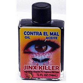 6 Pieces BRYBRADAN Jinx Killer Oil/Contra EL MAL ACEITE 1/2 FL OZ 14.7ML