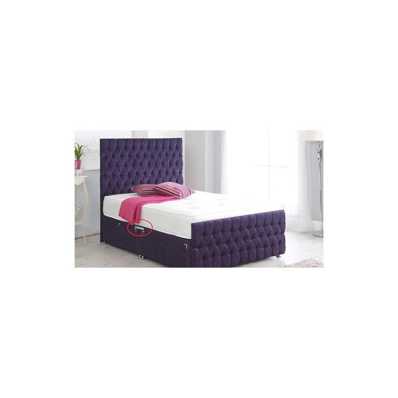 Just Accessories Divan Bed Base Link Bars with Adjustable Fittings,