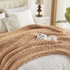 Carriediosa Chunky Knit Throw Blanket 60" X 80" Twin, 100%
