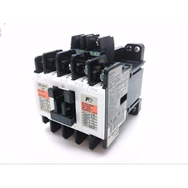 FUJI ELECTRIC 4NC0H0111 Fuji Type SC-5-1, DIN Rail Mount, 20 AMPS, Orange LINE, 3 Poles, 1 Normally Open / 1 Normally Closed, 50/60 HZ, CONTACTOR, 110-120 V AC