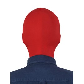 Gaoin Unisex Full Covered Costume Zentai Hood Mask (Red)