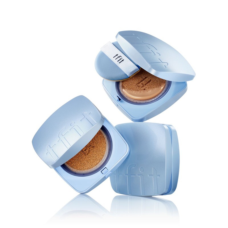 T-Fit [Summer Cooling SET] Icy Fit Cover Cushion + Translucent