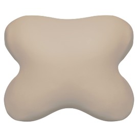 Edda Lux Cover suitable for Tempur All-Around sleeping pillow, 60/56 x 50/48 cm, dimensionally retaining jersey cushion cover for butterfly pillows, made of 100% cotton, in sand