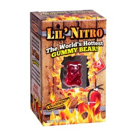 Lil Nitro World's Hottest Gummy Bear - 9 million Scoville Snack Chilli