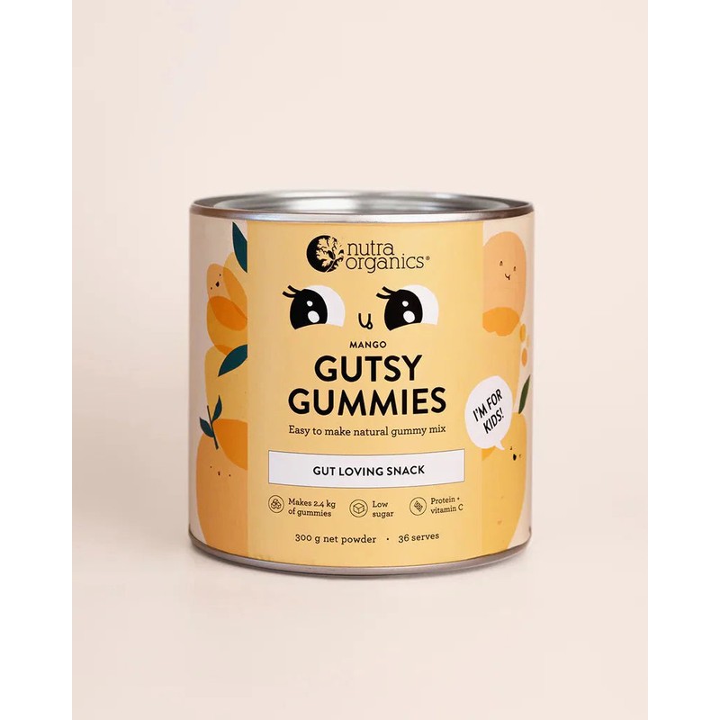 Nutra Naturals Gutsy Gummies, Strawberry / 150g