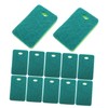 VILLFUL 12pcs Kitchen Sponge Dual Sided Scrubbers for Efficient Dishwashing