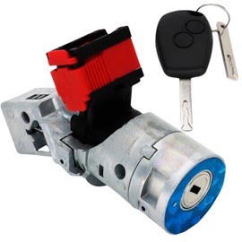 AUTOXBERT Ignition Switch Ignition Lock Barrel Starter Switch with Key 7701208408,806010030R,8200214168 Fit for Renault Trafic Master Kangoo Vauxhall Opel Nissan Mercedes Fiat Dacia