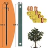 Aoipend Heavy Duty Tree Stakes Kit, Tree Supports for Leaning