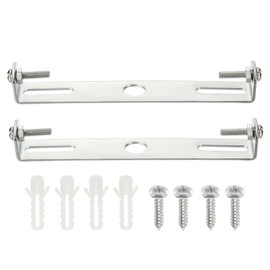 TOP-VIGOR 2Sets Light Fixture Ceiling Bracket, 115x18x17mm Ceiling Light Plate Kit, Pendant Light Lighting Fixture Mounting Bracket Hardware for Chandelier Lighting Home Office