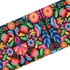 Nivofu Camino de Mesa Mexicano de Lino 100%, 33x183 cm,
