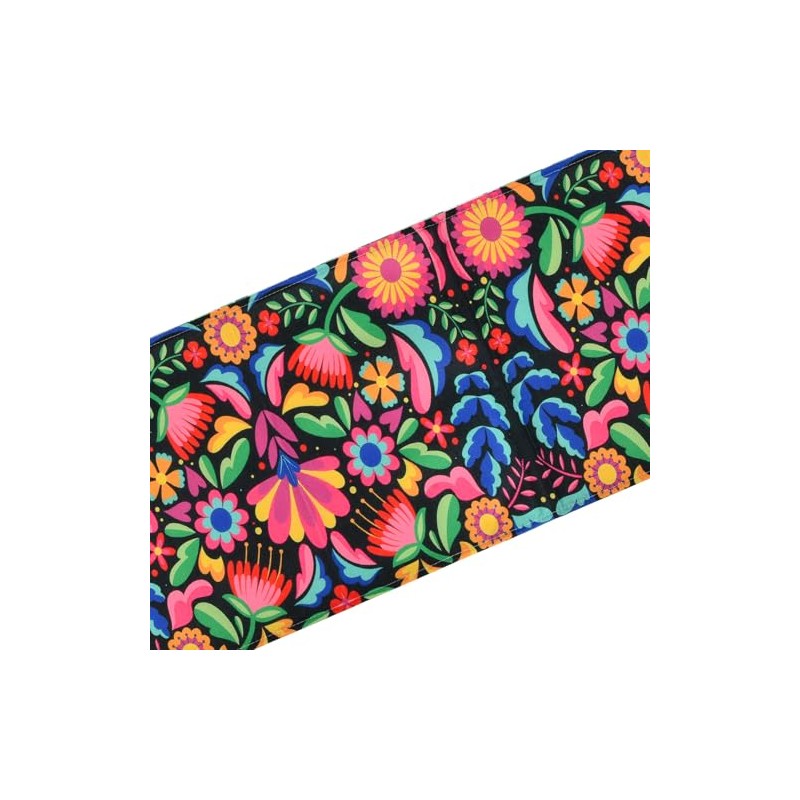 Nivofu Camino de Mesa Mexicano de Lino 100%, 33x183 cm,
