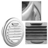 Round Air Vent Grill, Stainless Steel Through Wall Dryer Vent