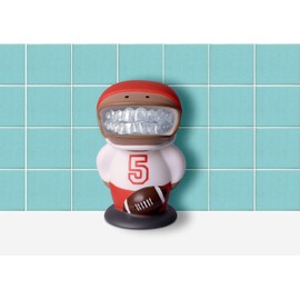 Lullubee Retainer Buddy Football Player - Sanitary Storage for Retainers Clear Aligners and Mouth Guards