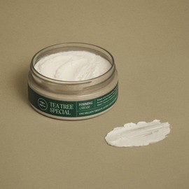 Tea Tree Forming Cream, Flexible Hold, Natural Shine Finish, For All Hair Types, Especially Medium to Coarse, 3 oz