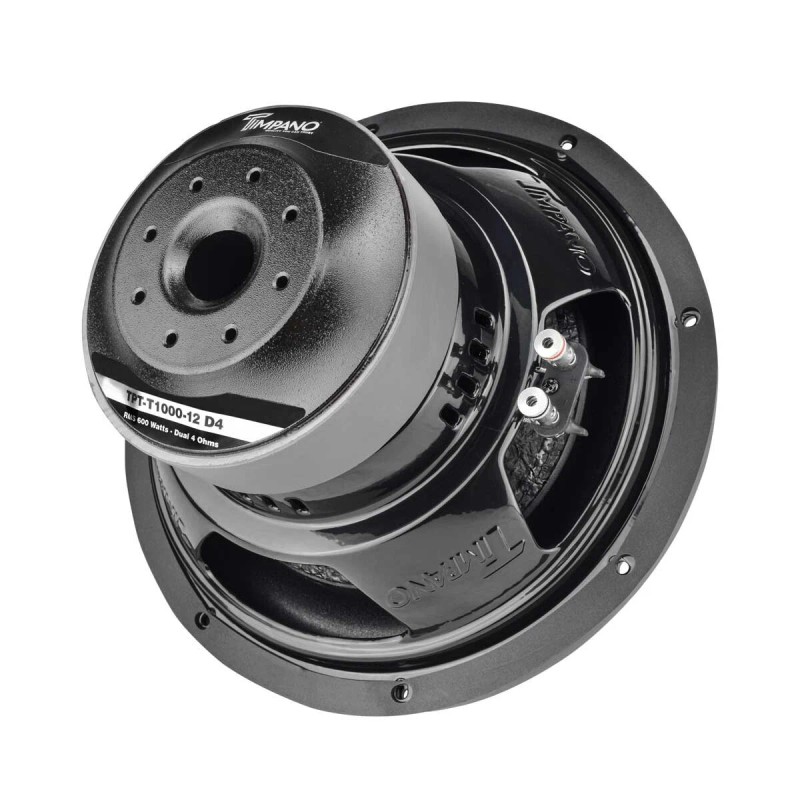 Timpano TPT-T1000-12 D4 Timpano 12" Subwoofer 1200 WATT MAX POWER