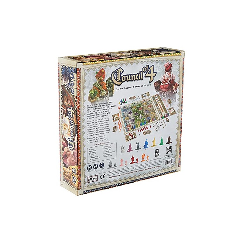 CMON Council of 4, Board Game