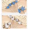 ARFUKA Fruit Forks Fruit Pick Stainless Steel Cute Cartoon Fruit