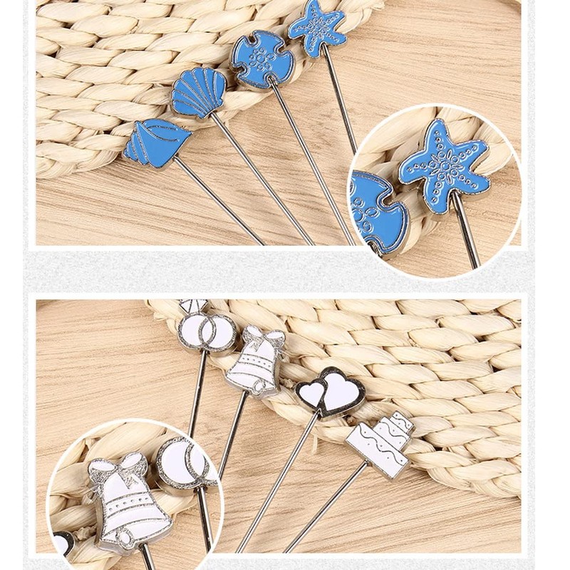 ARFUKA Fruit Forks Fruit Pick Stainless Steel Cute Cartoon Fruit