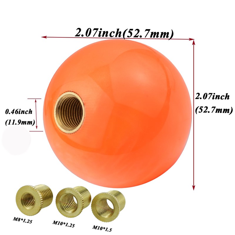 Abfer 6 Speed Shifter Knob Lower Right R Round Gear