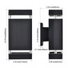 rosykite Motion Sensor Outdoor Wall Lights, Dusk to Dawn Exterior
