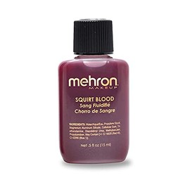 Mehron Makeup Squirt Blood (.5 ounce) (Bright Arterial)