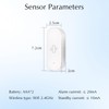 Chatthen WiFi Vibration Sensor, Smart Window Alarm Sensors, Tuya APP