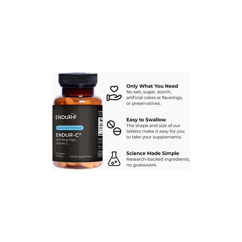 Endurance Products Endurc Vitamina 1000mg Tabletas