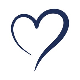 Tattwo.me Temporary Tattoos for Adults and Children 2 Weeks Waterproof - Heart - Vegetable Ink - EU Cosmetic Certificate - (P0045)